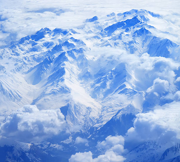 istock Aerial view of Pyrenees Mountains, Europe. 2211732197