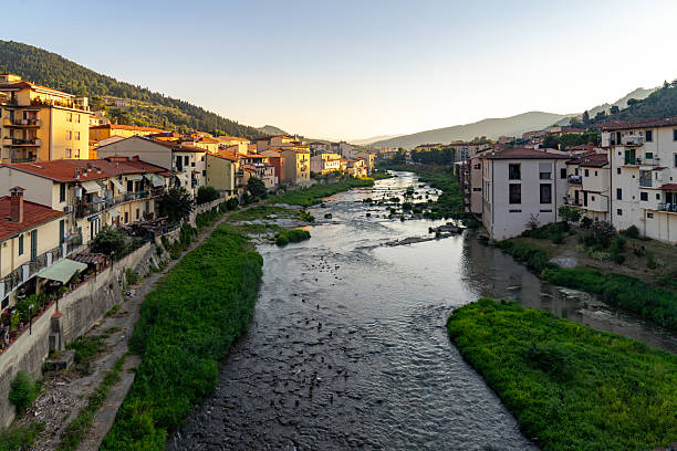 istock Pontassieve, Italy, river Sieve 2211733308