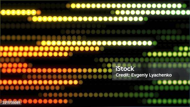 Led Line Background Colorful Led Lights Forming Horizontal Lines Creating An Abstract ...
