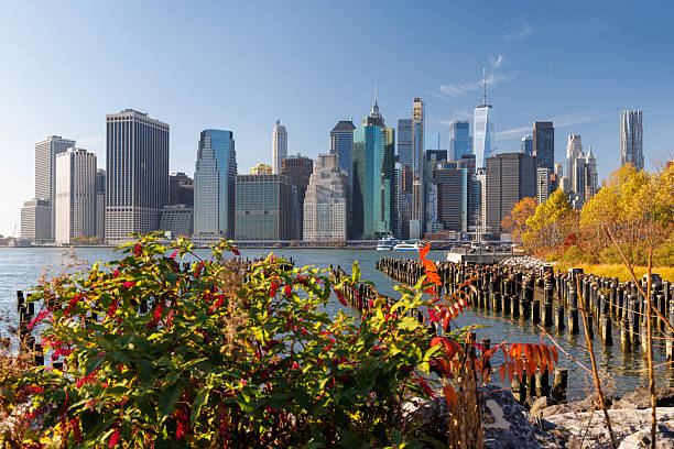istock The New York Manhattan skyline during autumn 2211738585