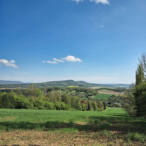 istock A stunning and breathtaking green landscape situated under a bright, clear, idyllic sky Hameln Hannover 2211748239