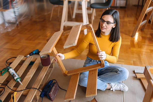 istock Sanding furniture 2211753231