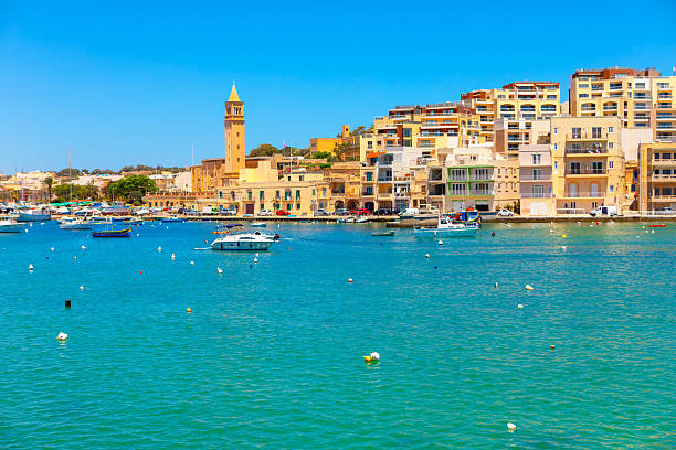 istock Waterfront view of Marsaskala town from Malta 2211754064