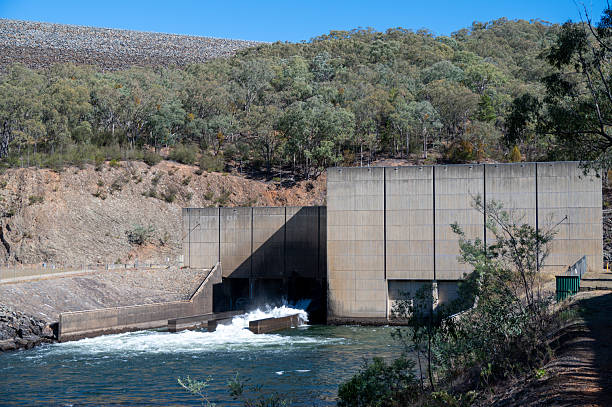 istock Water release from the Blowering Power Station 2211757615