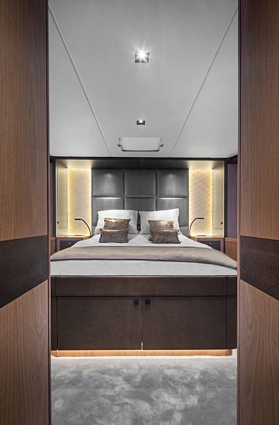 istock Interior of a luxury yacht. Interior design. 2211760956