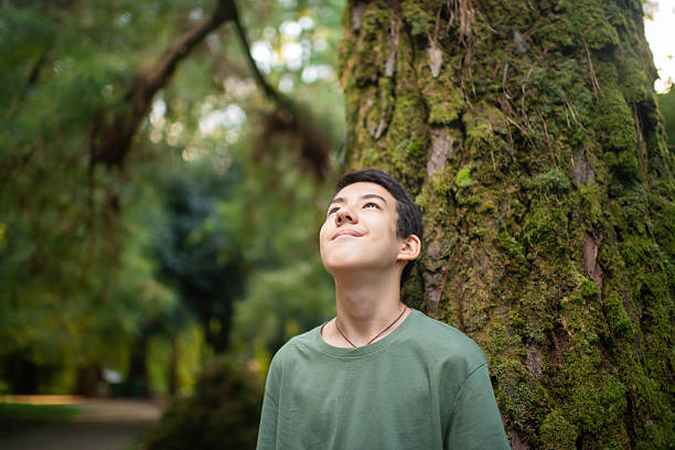 Child in nature