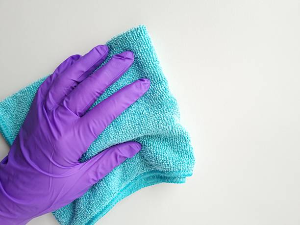 istock Close-up of hand holding rag 2211769099