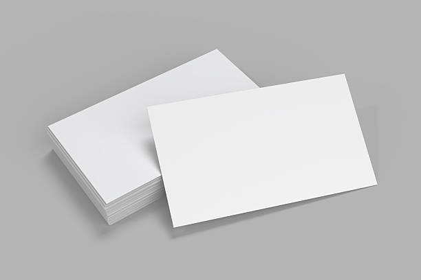 istock Modern business card mockup on the stack with front and back isolated. Template design for presentation branding identity, namecard, gift card, invitation, game card, greeting card, stationery, ads 2211769463