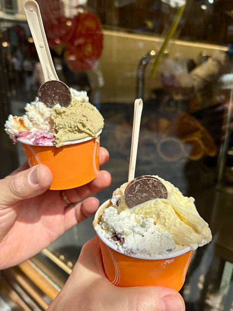 istock Cup of gelato ice cream 2211775488
