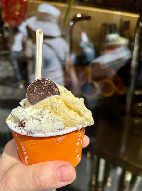istock Cup of gelato ice cream 2211775557