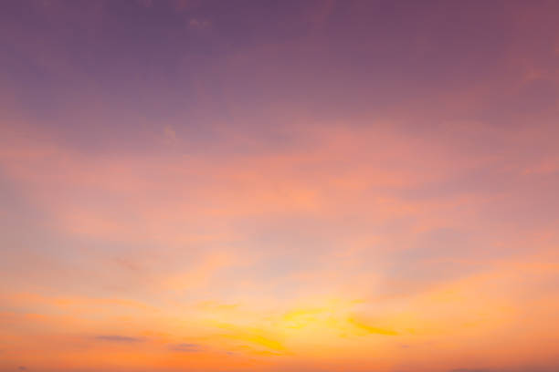 istock Background, cloud texture and orange and pink sky in the morning,Background Gradient sunset sunrise summer abstract Sky Evening Pastel Soft Effect Pattern Texture Design Nature Spring Light Beauty Template  Yellow Color Wallpaper 2211775604