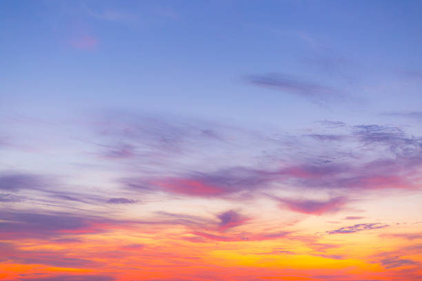 istock Background, cloud texture and orange and pink sky in the morning,Background Gradient sunset sunrise summer abstract Sky Evening Pastel Soft Effect Pattern Texture Design Nature Spring Light Beauty Template  Yellow Color Wallpaper 2211776549