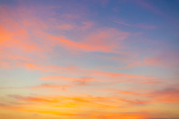 istock Background, cloud texture and orange and pink sky in the morning,Background Gradient sunset sunrise summer abstract Sky Evening Pastel Soft Effect Pattern Texture Design Nature Spring Light Beauty Template  Yellow Color Wallpaper 2211776560