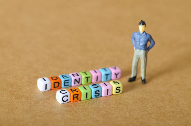 istock Psychological Conflict: A Visual Metaphor for Identity Crisis 2211785510