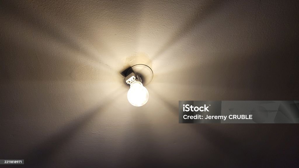 Dcl Device Ceiling Light Point With Dcl Socket And Plug Illuminated Stock Photo ...