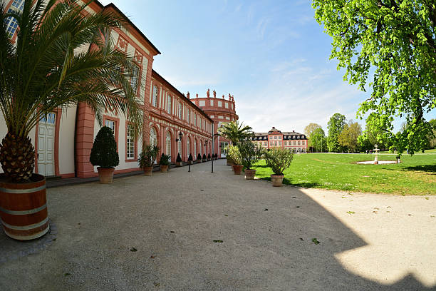 Biebrich Palace - the former residence of the Princes of Nassau-Usingen in Wiesbaden-Biebrich, Germany