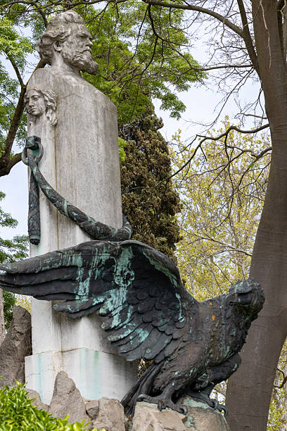 istock Monument of Giosue Carducci with Bronze Eagle 2211827155