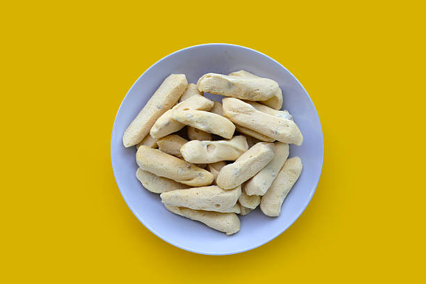 istock Light and crispy almond meringue cookies 2211835100