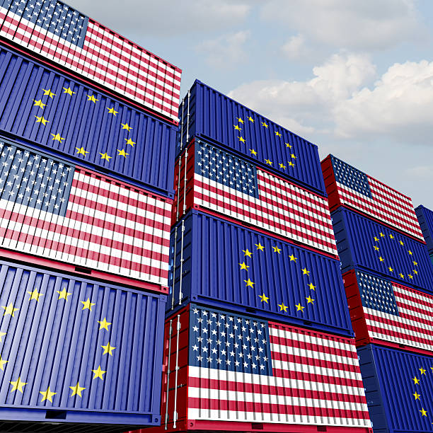 istock EU USA Trade 2211839188