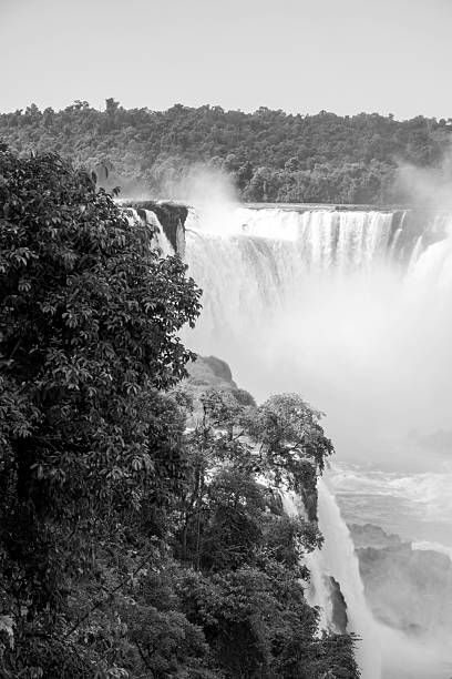 Set of waterfalls located on the Iguazu River