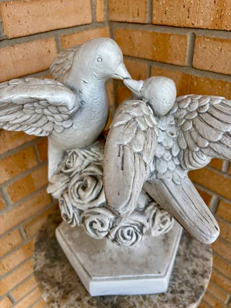 istock Close up of a bird statue. 2211839262