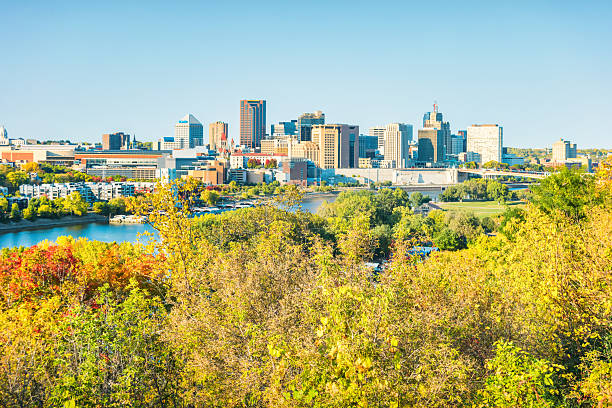 istock St Paul Minnesota Skyline Fall USA 2211842468