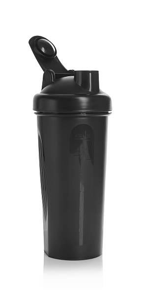 istock One black reusable shaker cup isolated on white 2211845188