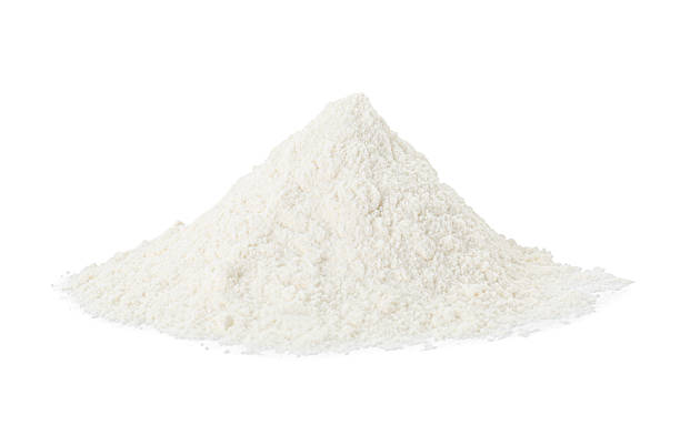 istock Pile of baking powder isolated on white 2211845918