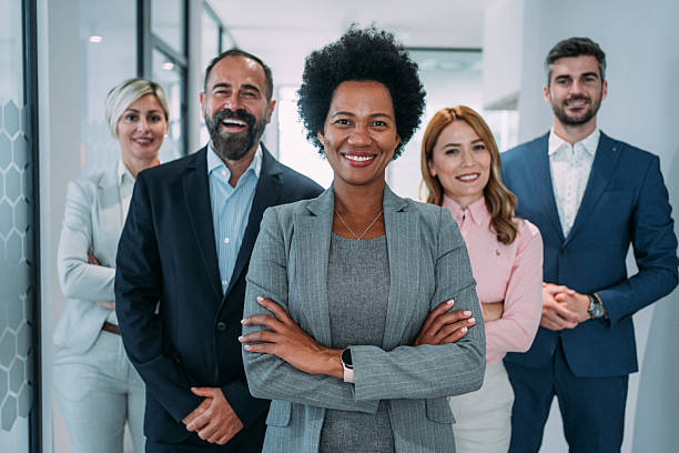 istock Business team leader. 2211854017