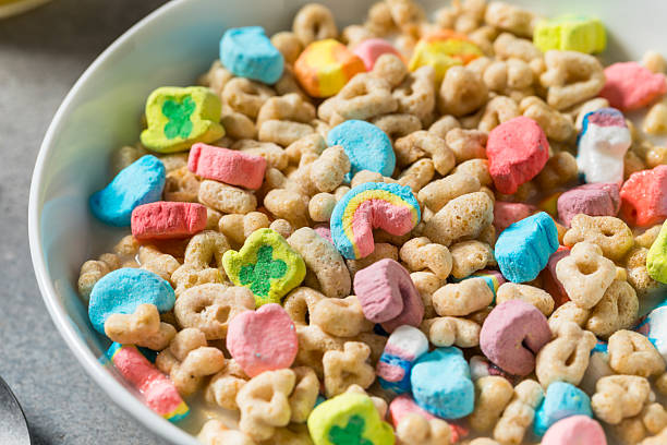 istock Sweet Sugar Kids Lucky Cereal for Breakfast 2211858359