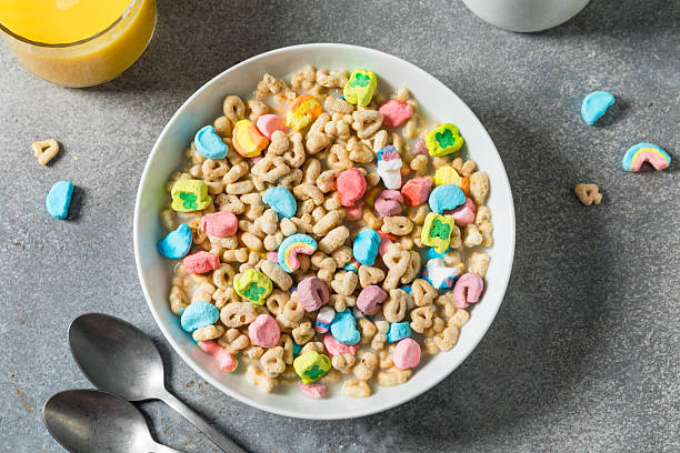 istock Sweet Sugar Kids Lucky Cereal for Breakfast 2211858373