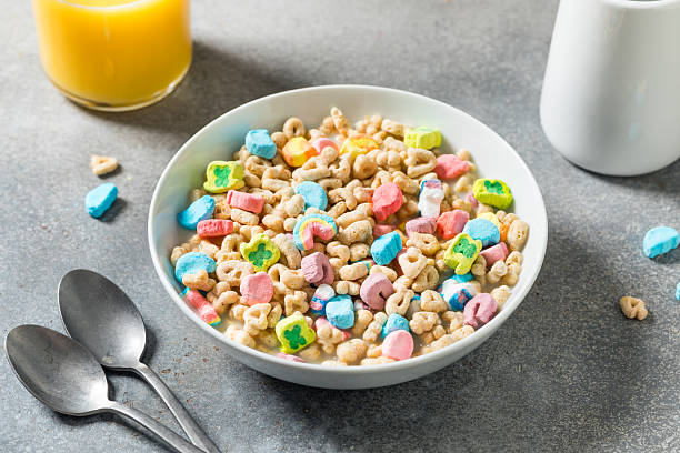 istock Sweet Sugar Kids Lucky Cereal for Breakfast 2211858438