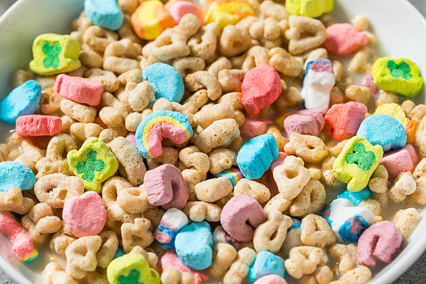istock Sweet Sugar Kids Lucky Cereal for Breakfast 2211858478