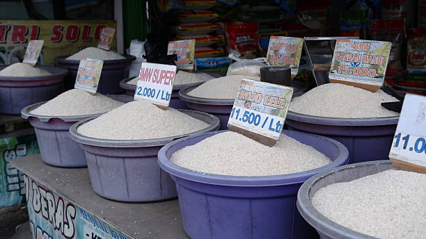 istock Different rice prices based on the type of rice in supply chain. 2211863031
