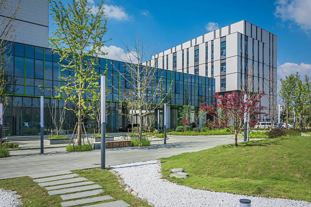 istock Modern Architectural Design Merging Nature with Innovative Urban Landscapes 2211869165