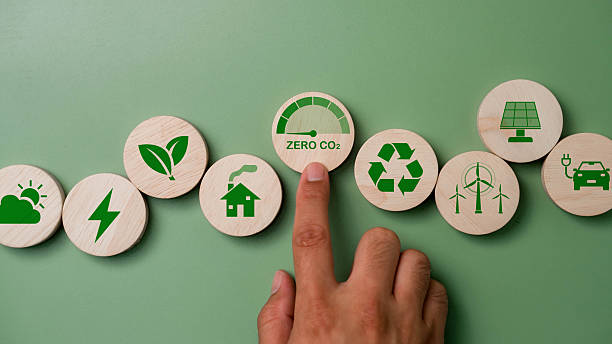 istock Green Energy and Sustainability Concept. sustainability, environmental conservation, Reduce CO2 emission concept. net zero, and carbon neutrality. Climate change, Global warming, Greenhouse gas 2211873710