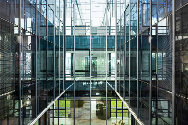istock Captivating Reflection and Light Play in Contemporary Glass Architecture 2211875285