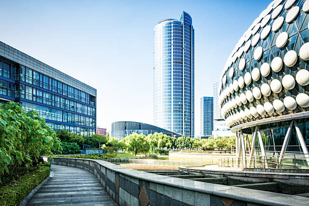 istock Captivating Urban Landscape Showcasing Modern Architecture and Serenity 2211878221