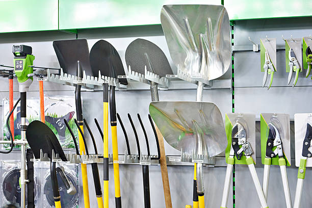 istock Shovels, pitchforks and garden tools 2211881763