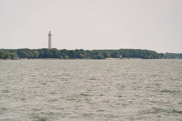 Obelisk of Perry's Victory & International Peace Memorial in Put-in-Bay, Ohio