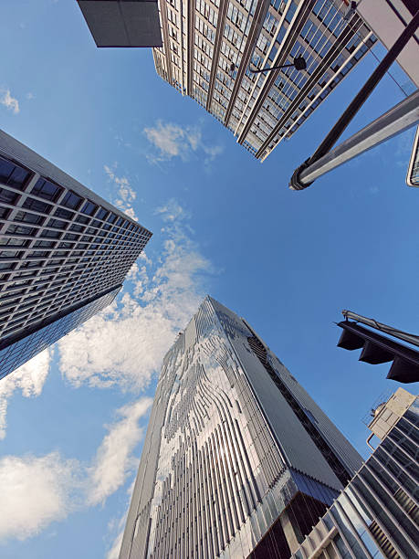 istock Low angle city view in Guangzhou China 2211883908