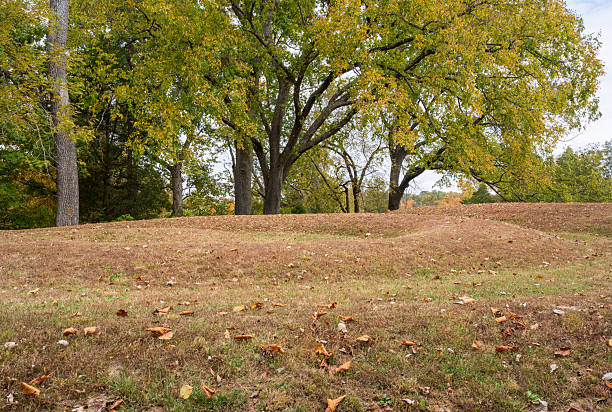 istock Serpent Mound State Memorial, Effigy Mound in Peebles, Ohio 2211886780