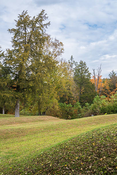 istock Serpent Mound State Memorial, Effigy Mound in Peebles, Ohio 2211887398