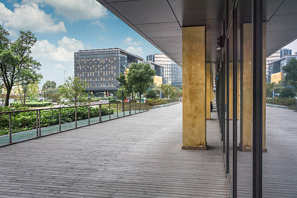 istock Contemporary Cityscape: Embracing Modern Architecture with Natural Elements 2211893110