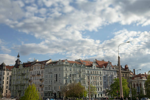 istock Historic Residential Architecture Is Beautiful Under A Cloudy Sky Today 2211897260