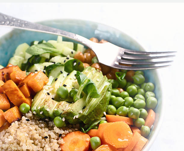 istock Vegan lunch bowl. Healthy eating. 2211897853