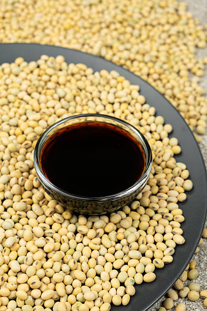 istock Traditional Soy Sauce with Natural Soybeans 2211901155