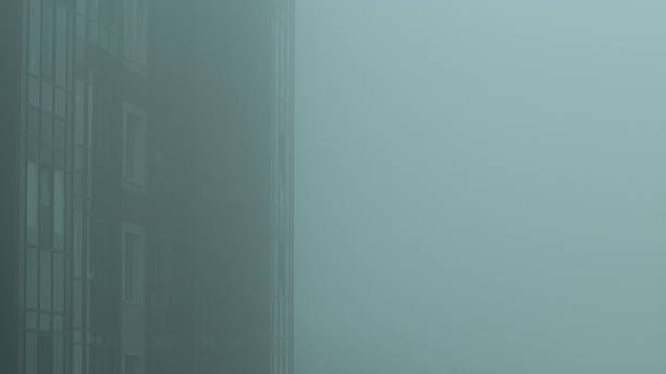 istock Fog morning in the city 2211902165