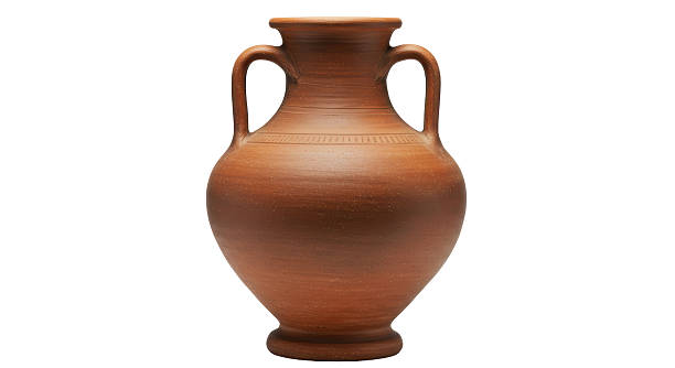 istock Isolated Old Terracotta Vase 2211903259