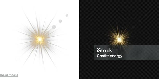 Sun Rays Emas The Image Depicts A Golden Light Including Sun Rays And A Dawn Effect ...